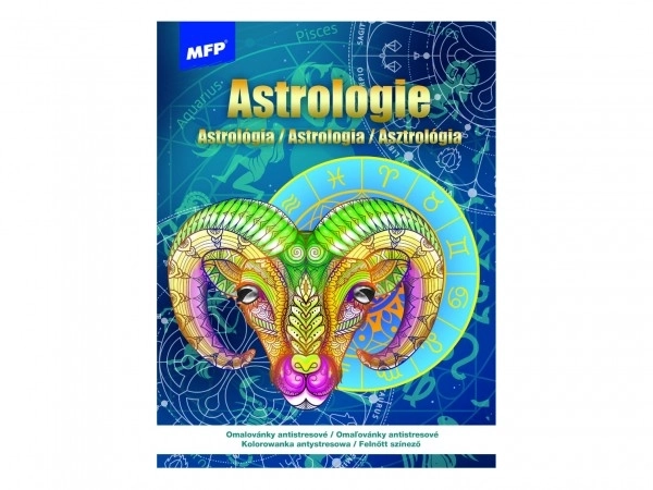 Astrologie Antistress-Malbuch