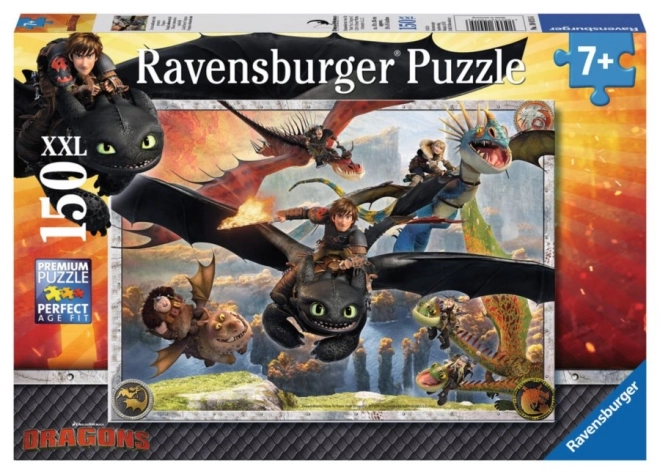 Ravensburger Puzzle Drachenzähmen leicht gemacht: Gute Drachen XXL 150 Teile