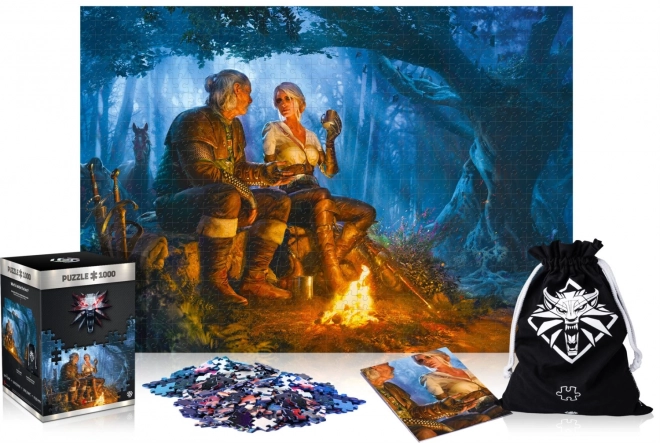 Zauberer Puzzle - Reise von Ciri 1000 Teile