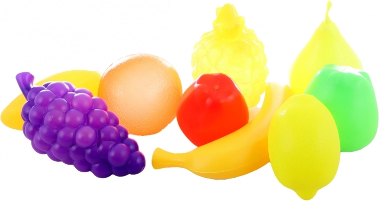 Bunte und realistische Obstformen