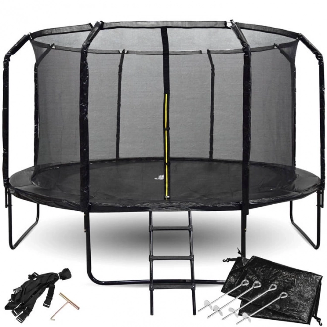 Garten-Trampolin SkyFlyer mit Leiter 426 cm