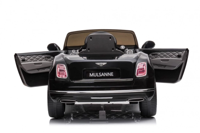 Elektrisches Kinderauto Bentley Mulsanne Schwarz lackiert