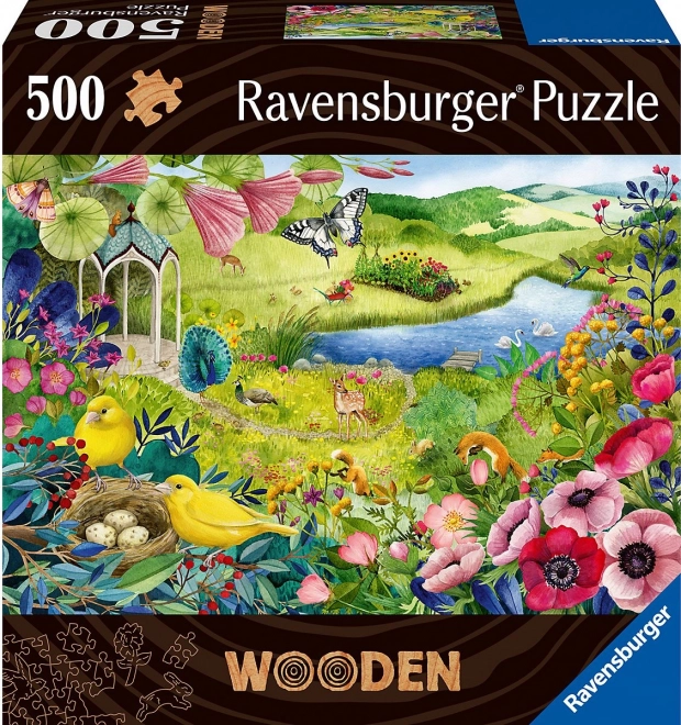 Ravensburger Dřevěnes Puzzle Wildgarten 500 Teile