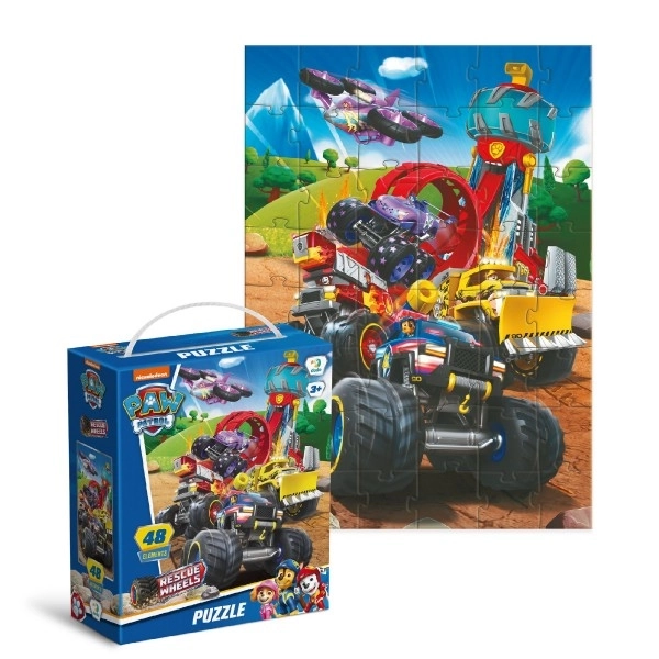 Puzzle PAW Patrol: Volle Fahrt voraus 48 Teile