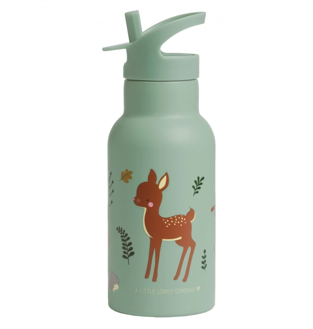 A Little Lovely Company Trinkflasche aus Edelstahl 500 ml – Freunde aus dem Wald