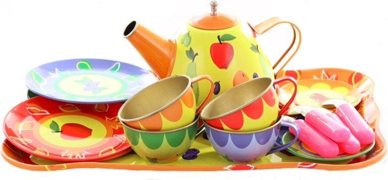 Fröhliche Motive und farbenfrohes Design