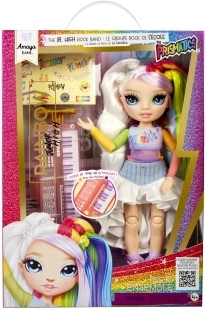 Rainbow High Jr. High Amaya Raine – Modepuppe mit Keyboard