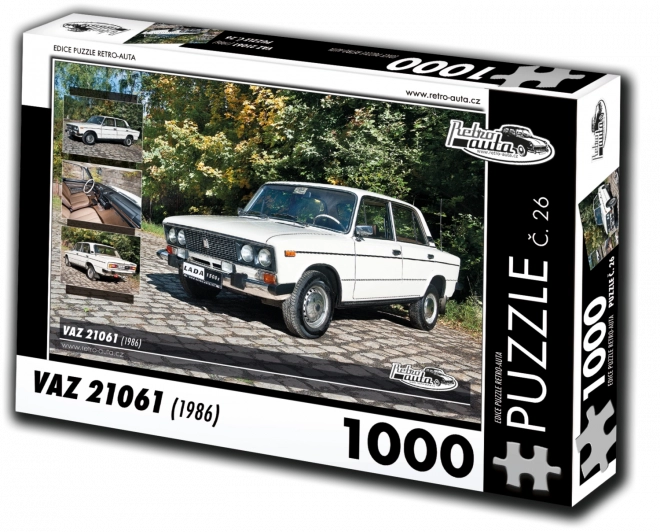 RETRO-AUTO Puzzle Nr. 26 Vaz 21061 (1986) 1000 Teile