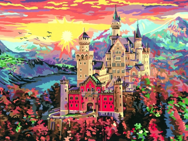 Magisches Schloss Malen nach Zahlen von Ravensburger