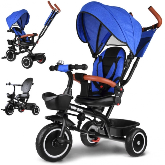 Kinder-Dreirad Tiny Bike 3-in-1 mit Verdeck