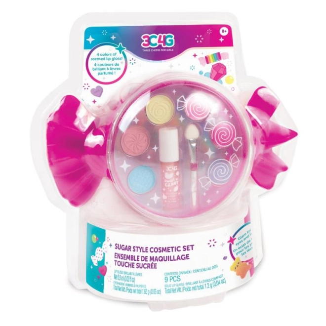 Bunte Lidschatten und Lipglosse