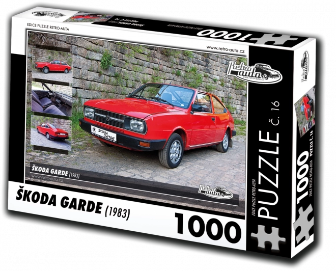 Retropuzzle Škoda Garde 1983