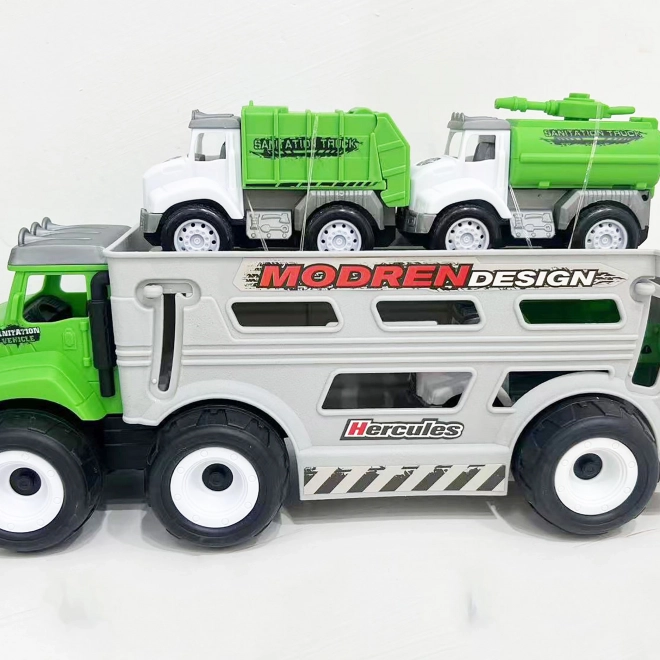 Spielzeug-Truck mit kleinen Autos 31 cm