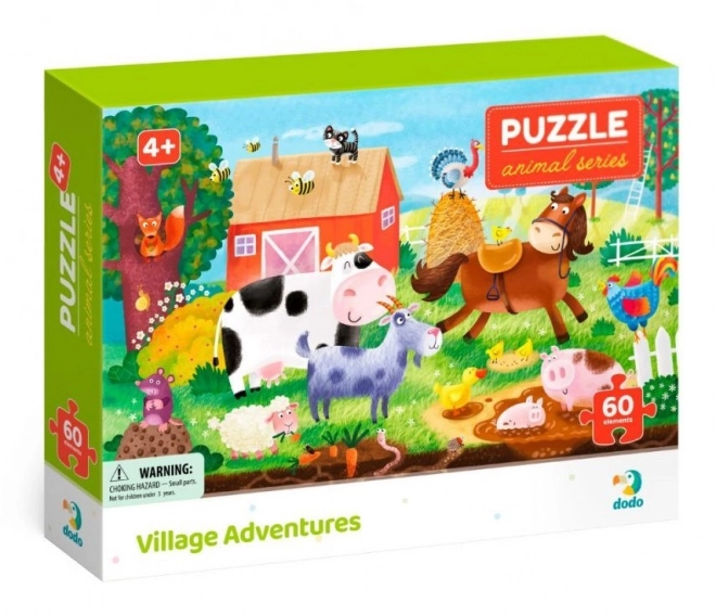 Puzzle Bauernhof 60 Teile