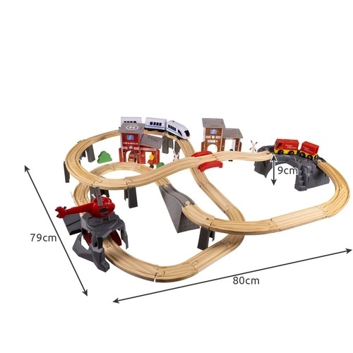 Holzeisenbahn für Kinder