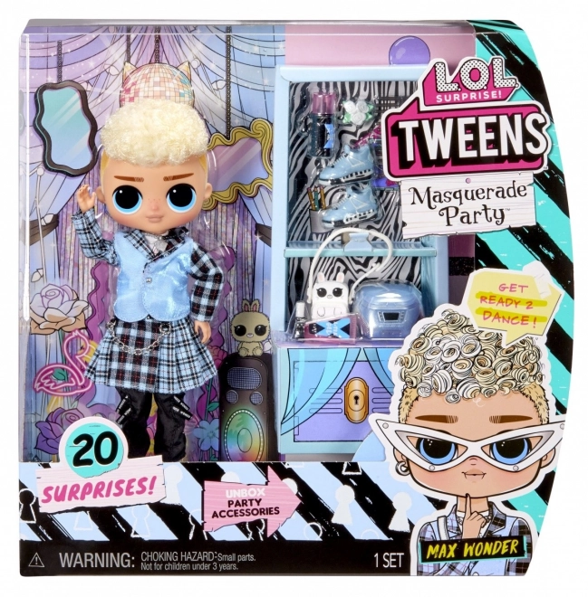 L.O.L. Surprise! Tweens Puppe Maskenball Max Wonder