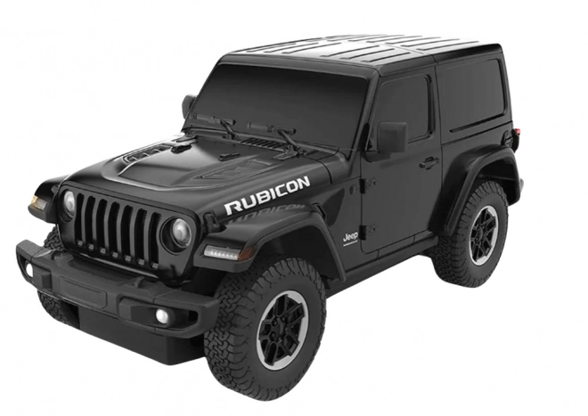 Ferngesteuertes Jeep Wrangler JL Rubicon Auto 1:24 Schwarz