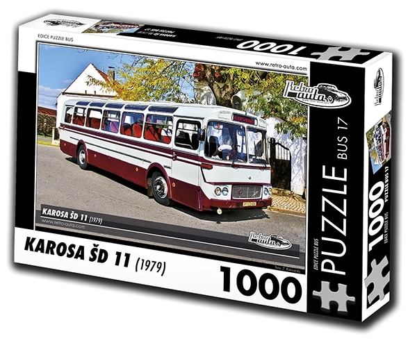 Retro-Auta Puzzle Bus Karosa ŠD 11 (1979)