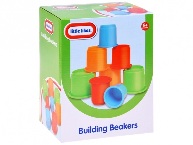 Bunte Stapelbecher LITTLE TIKES Pyramide