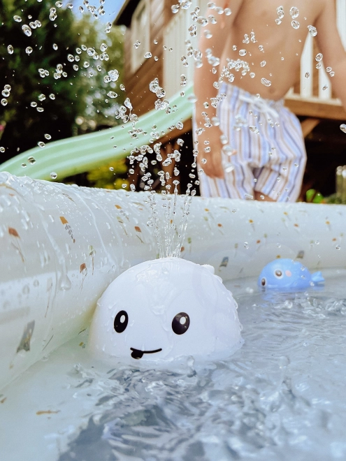 Badespielzeug Wal LED Fontäne