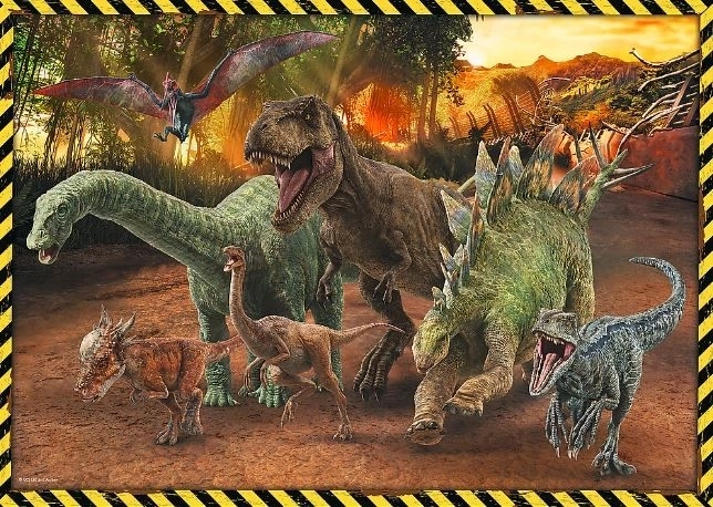 Jurassic Park Dinosaurier Puzzle 200 Teile