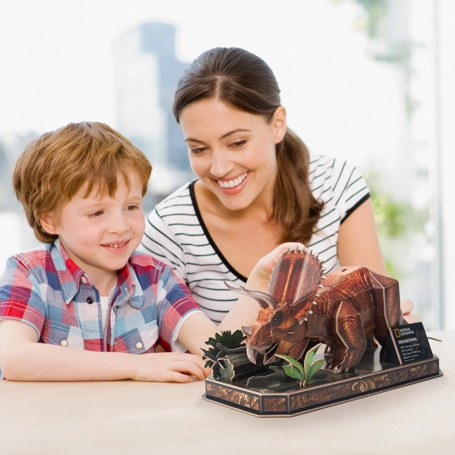 3D-Puzzle National Geographic Triceratops