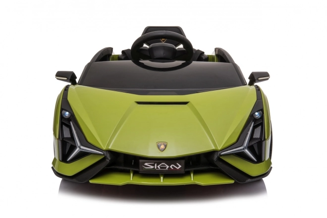 Lamborghini SIAN Kinderauto mit Batterie und Fernbedienung – Grün