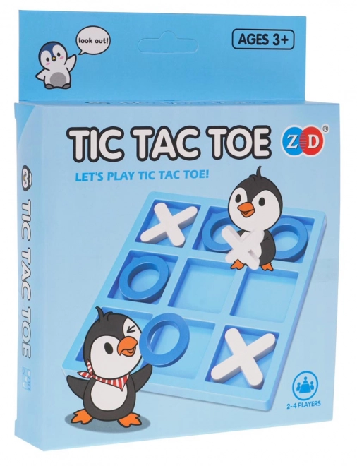 Logikspiel Tic-Tac-Toe Pinguin