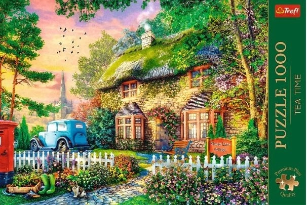 Premium Plus Qualität Puzzle 1000 Teile Stoney Lane Cottage