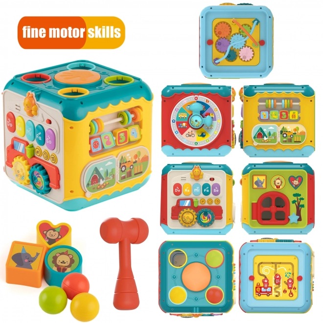 Woopie Baby Montessori Aktivitätswürfel 6-in-1