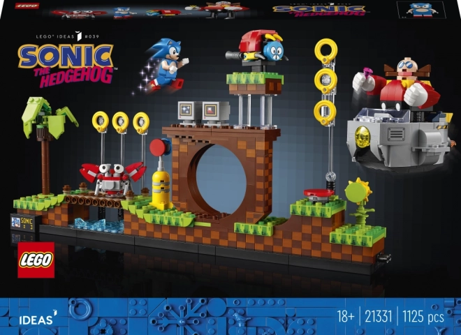 Sonic the Hedgehog - Green Hill Zone LEGO Set