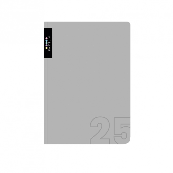 A5 Wochenkalender 2025 Pastelini Grau