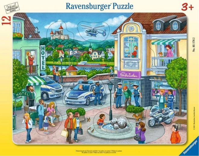 Ravensburger Polizeieinsatz Einlegepuzzle