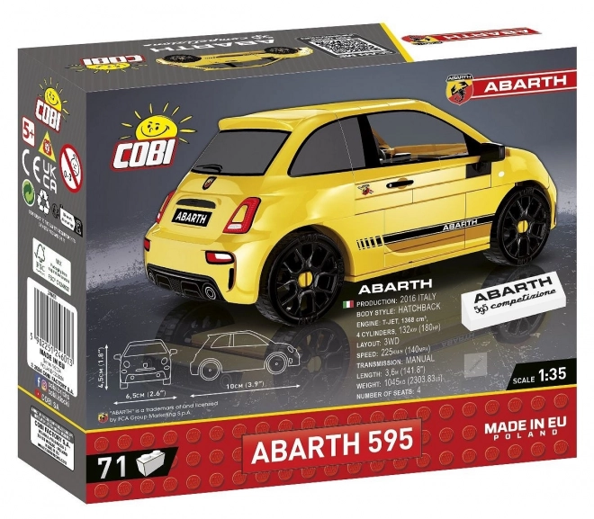 Abarth 595 Competizione Konstruktionsmodell