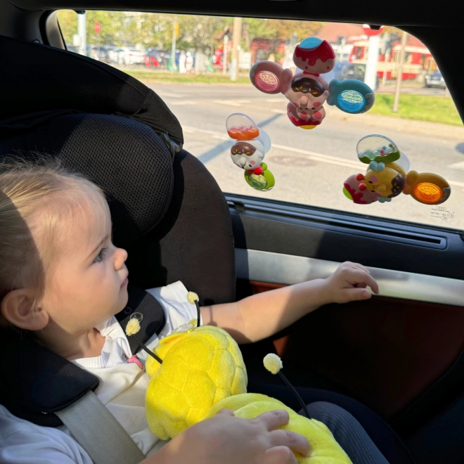 Woopie Baby Sensorische Spinner Spielzeug Biene Huhn Kaninchen Bestandteile