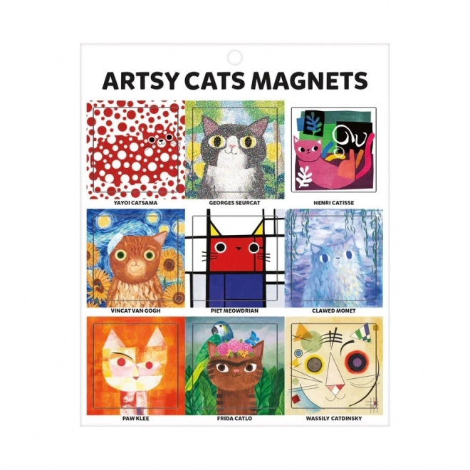 Magnetset Kunstkatzen