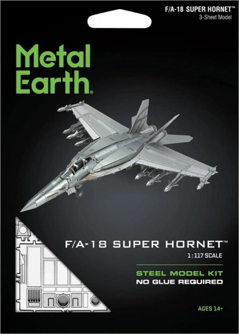 Metallbausatz F/A-18 Super Hornet 3D-Puzzle
