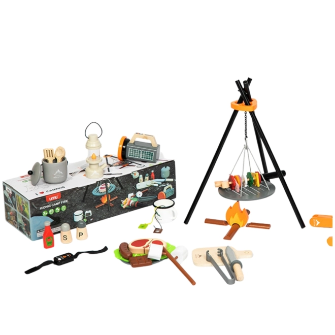 Holz-Camping-Set Für Kinder