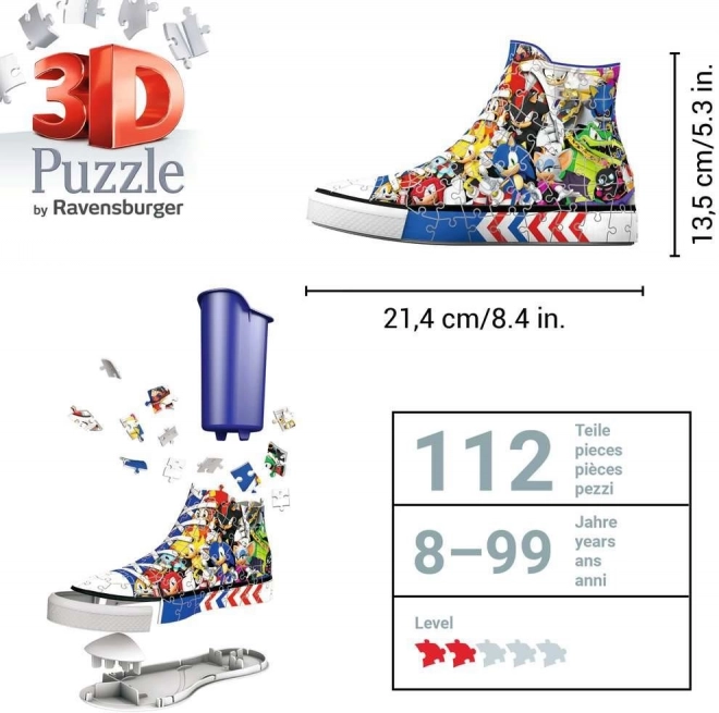 Ravensburger 3D Puzzle Sonic Sneaker