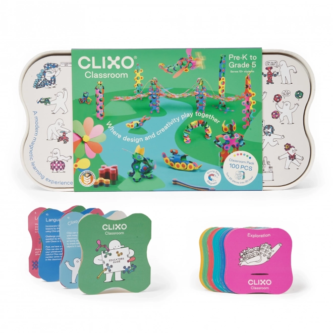 Clixo Magnetische Bauset 100 Teile