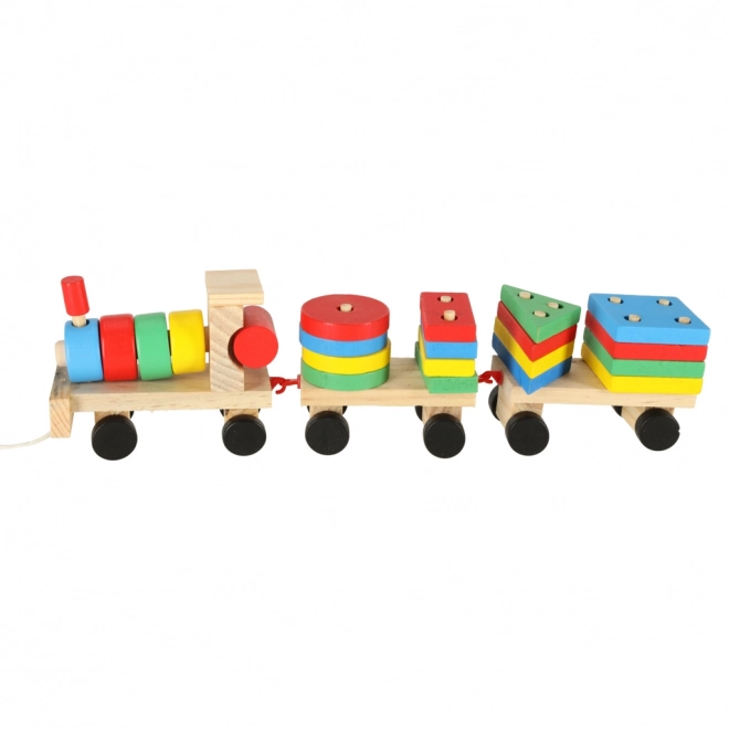 Holzeisenbahn Sortierpuzzle