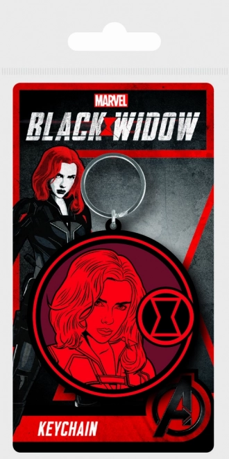 Gummischlüsselanhänger Marvel Black Widow