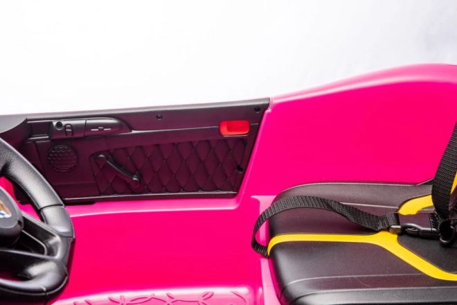 Rosa Elektroauto für Kinder 4x4