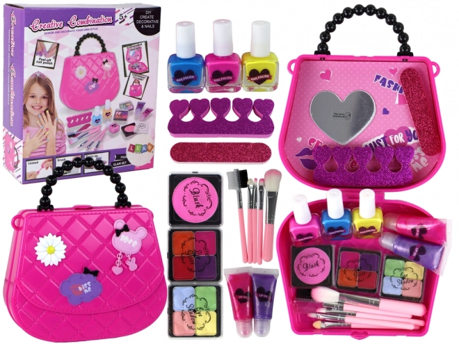 Make-up Set Nagelpflege Handtasche XXL