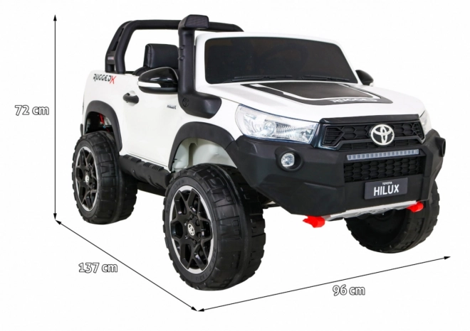 Fahrzeug Toyota Hilux Weiß