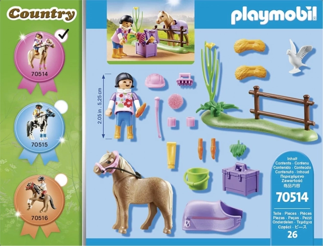 Playmobil Islandisches Pony Set