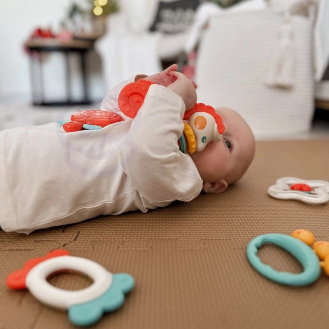 Woopie Baby Beißring Rasselset für Babys