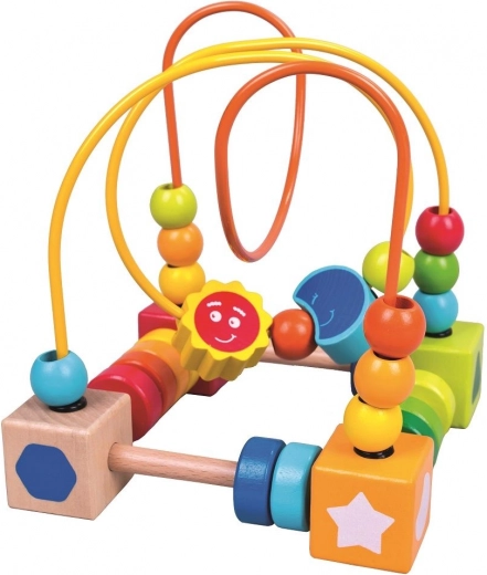 Bunte Farben und Formen