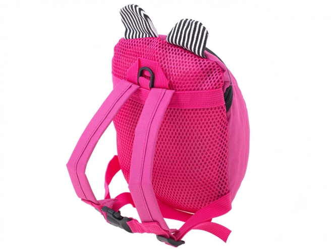 Rucksack für Kleinkinder Bären-Design in Rosa