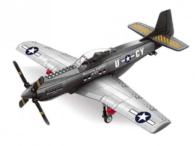 Bausatz Flugzeug Mustang von Jokomisiada